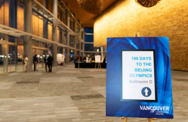 北京2022冬奥会倒计时100天全球盛典在温哥华成功举办